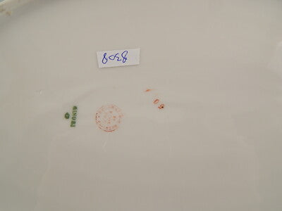 ANTICO VASSOIO O PIATTO PORTATA PORCELLANA GINORI DOCCIA FORMA NAPOLI LIBERTY