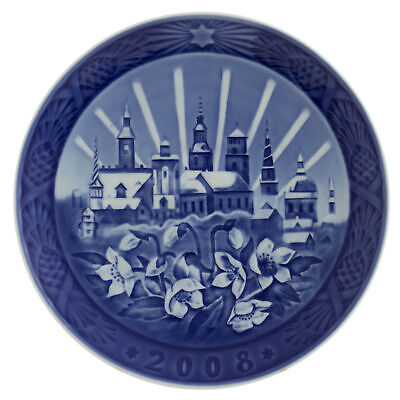 ROYAL COPENHAGEN PIATTO DI NATALE 2008 ORIGINALE PORCELLANA PRIMA SCELTA