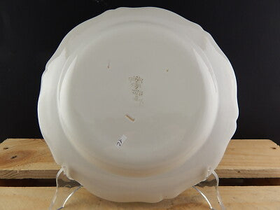 ANTICO 1946 PIATTO PIANO CERAMICA IMOLA TECNICA E DECORO SETTECENTO ITALIANO #12