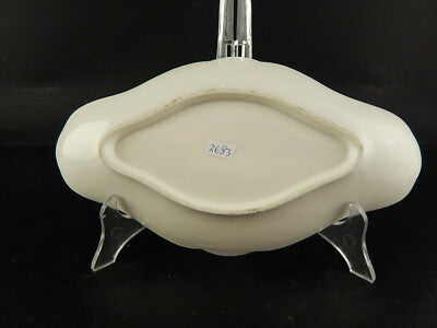 ANTICA RAVIERA PIATTO BURRO PORCELLANA GINORI DOCCIA LIBERTY F.LLI FINOCCHI ROMA