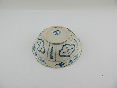 ANTICA RARA CIOTOLA PORCELLANA DI DELFT ROYAL TICHELAAR MAKKUM 1920 DIPINTA MANO