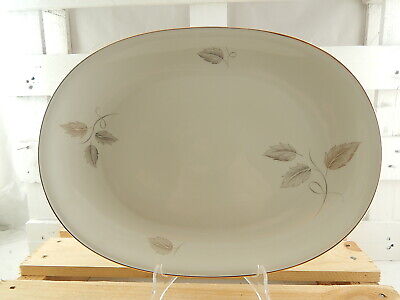 ANTICO ELEGANTE VASSOIO PORCELLANA H&CO HEINRICH SELB BAVARIA AUTUNNO #1725