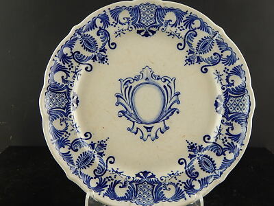 ANTICO PIATTO PIANO SOCIETA' CERAMICA ITALIANA MARCHIO 20 LAVENO VECCHIO MILANO