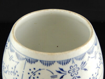 ANTICO RARO ART DECO BARATTOLO MEL FARINA PORCELLANA THEODOR PAETSCH FRANCOFORTE