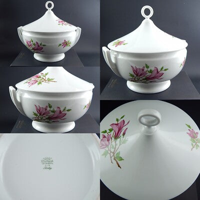 VINTAGE PREZIOSA ZUPPIERA MODELLO IMPERO PORCELLANA RICHARD GINORI