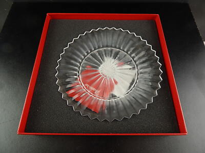 PREZIOSO BACCARAT FIRMATO MATHIAS PIATTO CRISTALLO COLLEZIONE MILLE NUITS