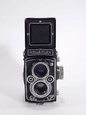 VINTAGE FRANKE & HEIDECKE BRAUNSCHWEIG ROLLEIFLEX BIOTTICA DEL 1956 FUNZIONANTE