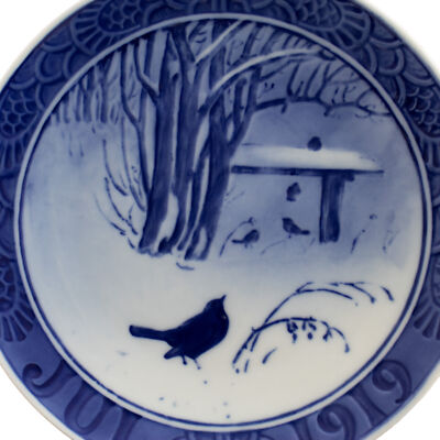 ROYAL COPENHAGEN PIATTO DI NATALE 1919 ORIGINALE PORCELLANA PRIMA SCELTA