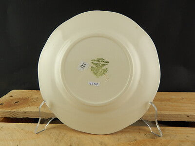 ANTICO PIATTO CERAMICA LAVENO PRIMO 900 VERBANUM STONE PROFILO ARANCIO