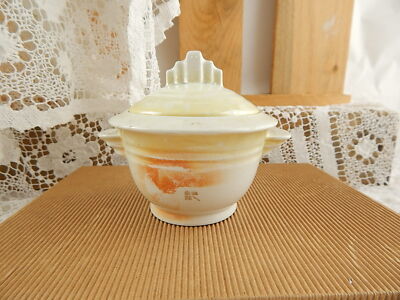 ANTICO ART DECO RARO SERVIZIO CAFFÈ’ CERAMICA LOMBARDA MARCHIO ELEFANTINO MUSEO