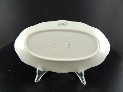 WEDGWOOD&CO MURIEL VERDE VASSOIO PIATTO OVALE RAVIERA SEMI-PORCELLANA PRIMO 900