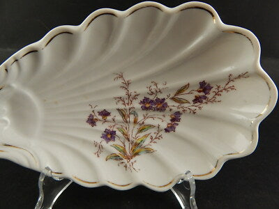 ANTICA HAVILAND LIMOGES CONCHIGLIA RAVIERA PORCELLANA FINE 800 ART NOUVEAU
