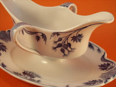 VILLEROY&BOCH METTLACH SALSIERA IN PORCELLANA FINE 1800 "MILLA"