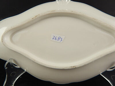 ANTICA RAVIERA PIATTO BURRO PORCELLANA GINORI DOCCIA LIBERTY F.LLI FINOCCHI ROMA