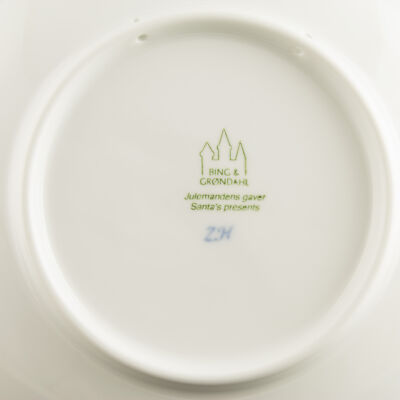 ROYAL COPENHAGEN BING&GRONDAHL PIATTO DI NATALE 2015 ORIGINALE PORCELLANA PRIMA