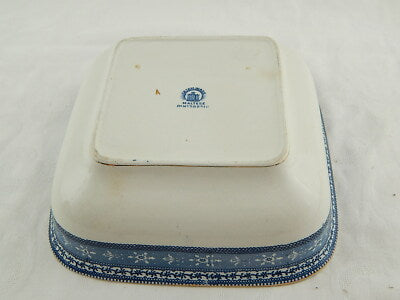 ANTICA CIOTOLA FRUTTIERA CENTROTAVOLA PORCELLANA INGLESE CETEM WARE MALTESE 1908