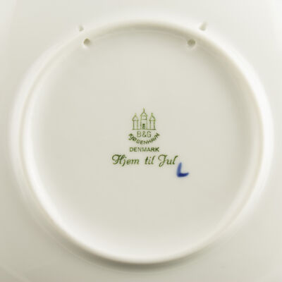 ROYAL COPENHAGEN BING&GRONDAHL PIATTO DI NATALE 1966 ORIGINALE PORCELLANA PRIMA