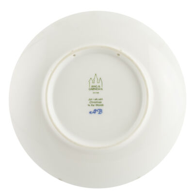 ROYAL COPENHAGEN BING&GRONDAHL PIATTO DI NATALE 2009 ORIGINALE PORCELLANA PRIMA