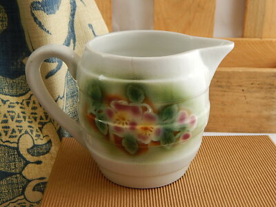 ANTICA RARA BROCCA CARAFFA CERAMICHE PIEMONTESI CHIUSA PESIO DECORO AEROGRAFO