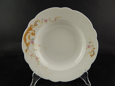 ANTICO SET 8 PIATTI PORCELLANA GINORI DOCCIA LIBERTY F.LLI FINOCCHI ROMA DIFETTI