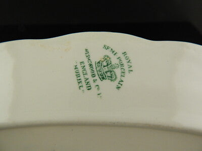 WEDGWOOD&CO MURIEL VERDE VASSOIO PIATTO OVALE RAVIERA SEMI-PORCELLANA PRIMO 900