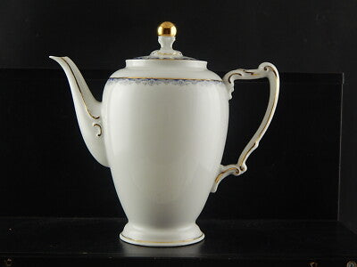 VINTAGE SERVIZIO CAFFÈ PORCELLANA BIANCA HEINRICH &CO SELB BAVARIA CHRISTINE