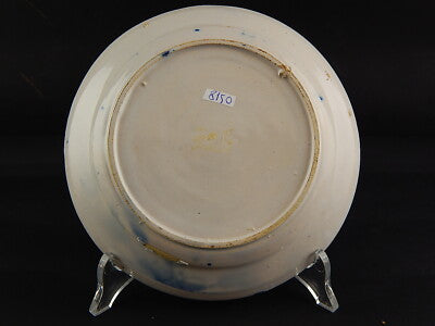 ANTICO PREZIOSO RARISSIMO PIATTO CERAMICA DELFT FINE XVII SECOLO MUSEALE #8150