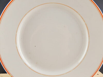 ANTICO PIATTO PORTATA VASSOIO PORCELLANA MANIFATTURA GINORI DOCCIA METÀ 800