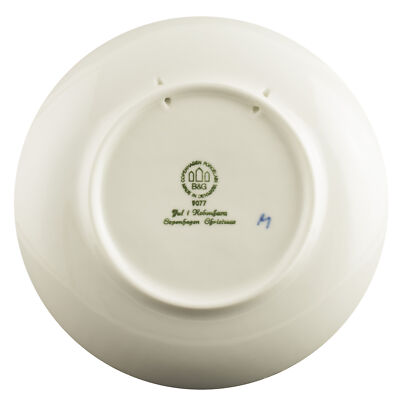 ROYAL COPENHAGEN BING&GRONDAHL PIATTO DI NATALE 1977 ORIGINALE PORCELLANA PRIMA