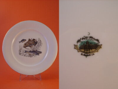 BAVARIA WINTERLING - PIATTO IN PORCELLANA SERIE PESCI #2