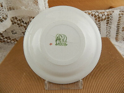 ANTICO ART DECO RARO SET CAFFÈ’ CERAMICA LOMBARDA MARCHIO ELEFANTINO MUSEO