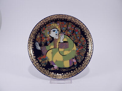 ROSENTHAL PIATTO ALADINO E IL GENIO DELLA LAMPADA MOTIVO IV BJORN WIINBLAD