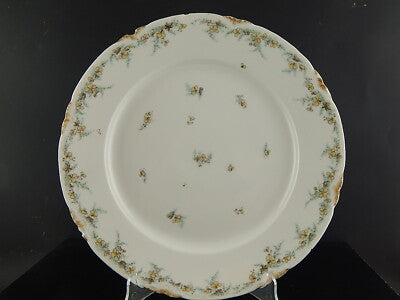 ANTICO PIATTO CM 35 PORCELLANA FORMA AMERICA GINORI DOCCIA ETA' LIBERTY DIFETTO