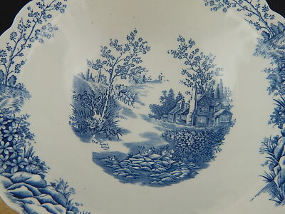 ANTICA TERRINA CIOTOLA SEMI PORCELLANA RIDGWAY 1792 STAFFORDSHIRE COACHING DAYS