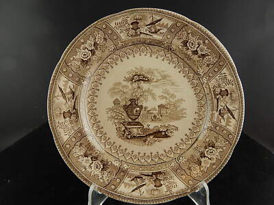 THOMAS MAYER 1830 PREZIOSO ANTICO PIATTO CANOVA STONE WARE POTTERY CERAMICA #