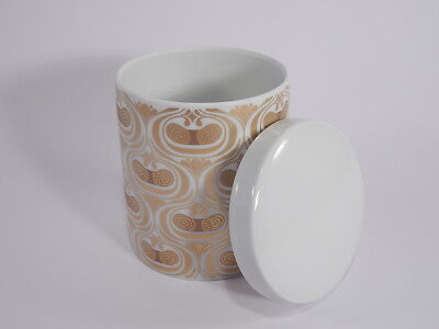 VINTAGE RARA URNA CON COPERCHIO PORCELLANA ROSENTHAL ANNIVERSARIO 100 ANNI