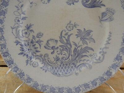 ANTICO RARO PIATTO CERAMICA RICHARD MILANO DECORO IDEA FARFALLA FINE 800