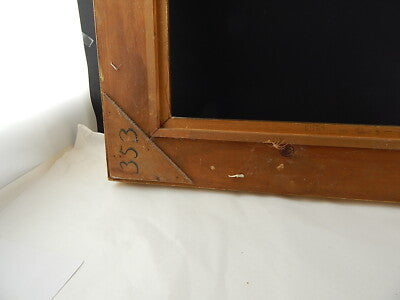 ANTICA IMPORTANTE CORNICE IMPERO IN LEGNO DORATA BRUNITA FREGI IN PASTIGLIA