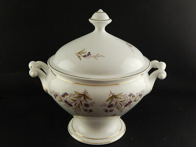 ANTICA LIMOGES HAVILAND ZUPPIERA CENTROTAVOLA PORCELLANA FINE 800 ART NOUVEAU #