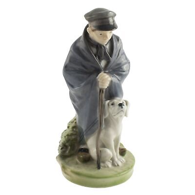 STATUINA PORCELLANA ROYAL COPENHAGEN "Pastore con Cane" 782 ORIGINALE PRIMA SCEL