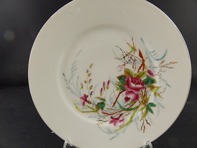 ANTICO 1876 PIATTO PIANO PORCELLANA LIMOGES CHARLES FIELD HAVILAND CM 23,5 #