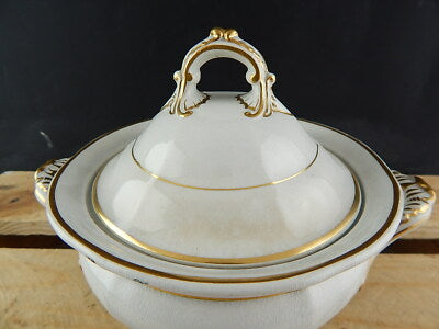 DAVENPORT ANTICA PREZIOSA POTTERY CERAMICA PICCOLA ZUPPIERA EGOISTE FINE 800