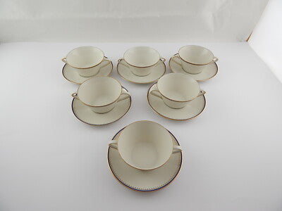 VINTAGE PORCELLANA WINTERLING KIRCHENLOMITZ TAZZA BRODO CONSOMME' PIATTO ANNI 50