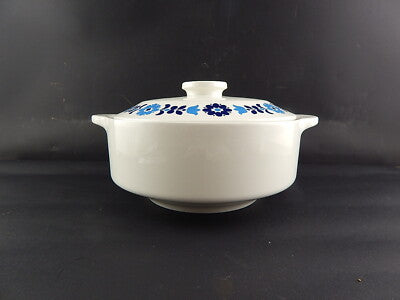 VINTAGE CENTROTAVOLA BISCOTTIERA CERAMICA RICHARD GINORI LAVENO ANTONIA CAMPI