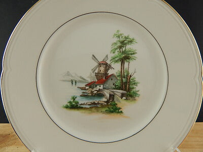 VINTAGE PIATTO COLLEZIONE PORCELLANA CERAMICA POZZI GALLARATE BOLLATE MILANESE *