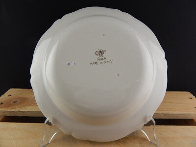 ANTICO 1946 PIATTO FONDO CERAMICA IMOLA TECNICA E DECORO SETTECENTO ITALIANO #6