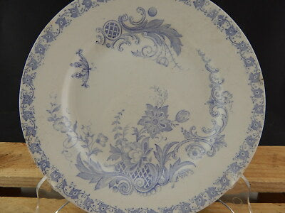 ANTICO INTROVABILE PIATTO CERAMICA RICHARD MILANO DECORO IDEA FARFALLA FINE 800