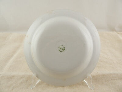 ANTICO RARO PIATTO FINE 1800 ITALIA CERAMICA LOMBARDA ELEFANTINO MADE IN ITALY