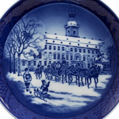 ROYAL COPENHAGEN PIATTO DI NATALE 1992 ORIGINALE PORCELLANA PRIMA SCELTA