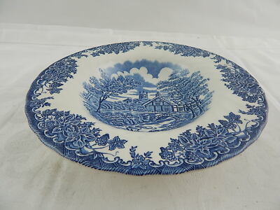 PIATTO FONDO PORCELLANA VINTAGE THE BROOK MYOTT STAFFORDSHIRE ENGLAND TENNYSON